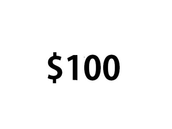 運金$100