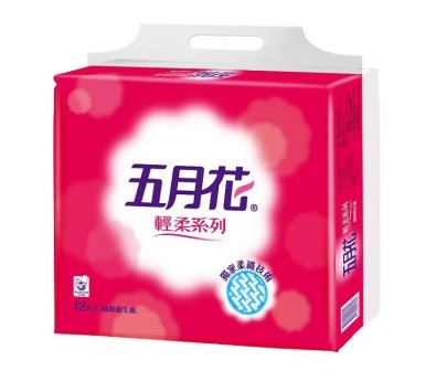 五月花輕柔抽取式衛生紙 110抽 12包 6袋 / 箱 衛生紙.濕紙巾.擦手紙.捲筒紙