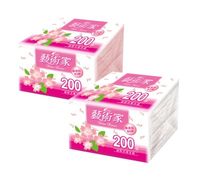 藝術家抽取式衛生紙 60包 / 箱 衛生紙.濕紙巾.擦手紙.捲筒紙