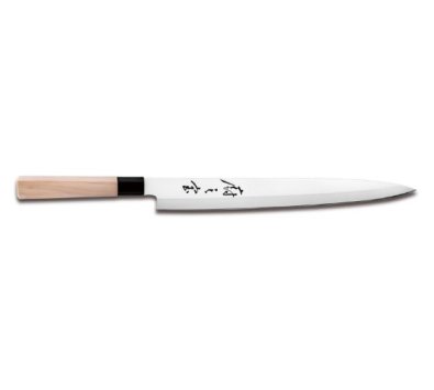 六協 日廚 傳統經典日本刀系列:生魚片刀(木製手柄)2501T25